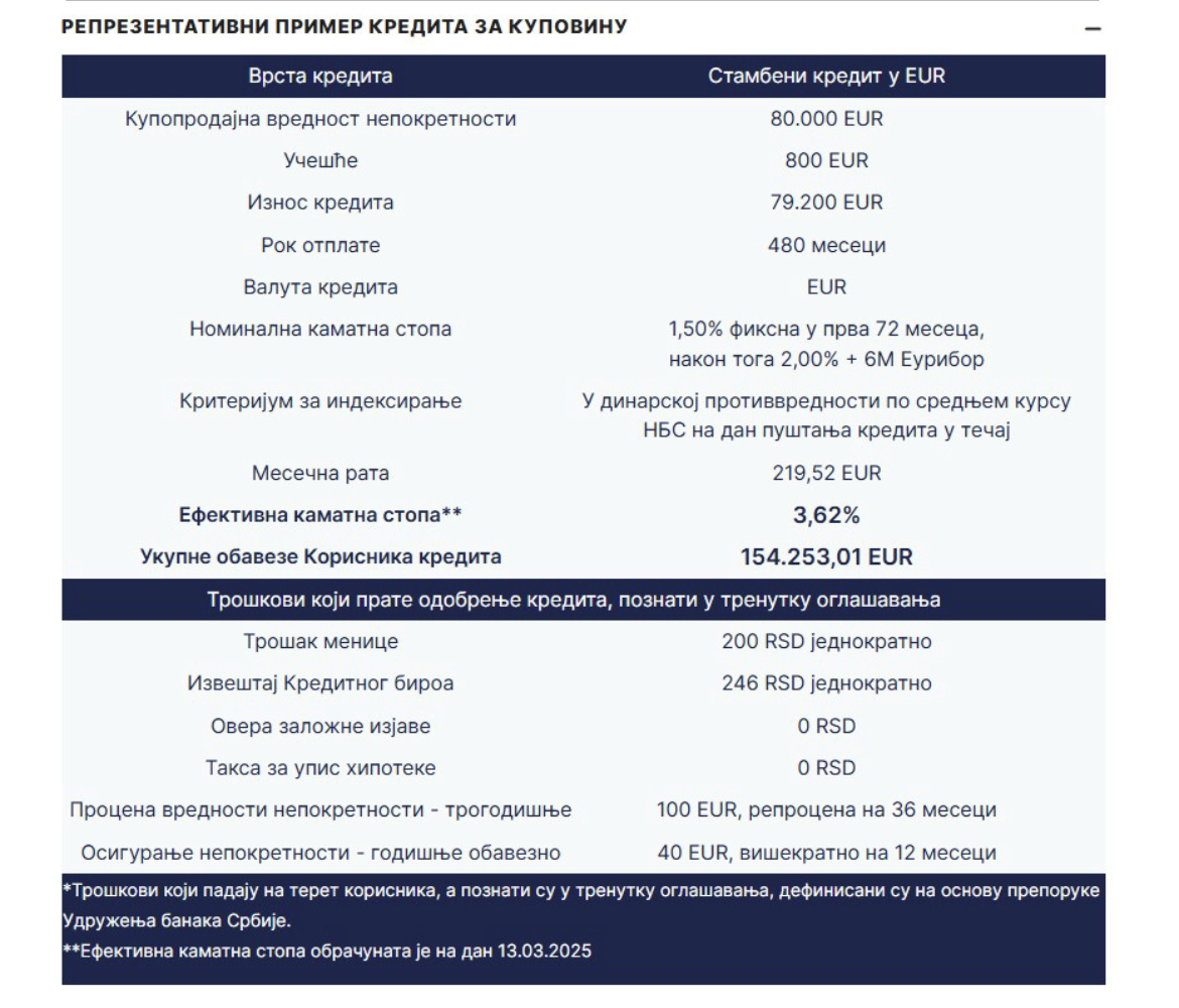 Banka poštanska štedionica printscreen